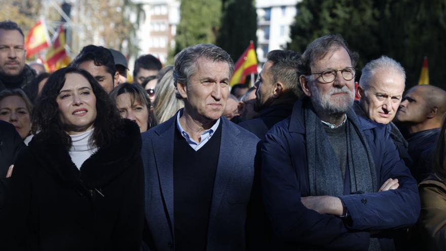 Feijóo reta a los socios del PSOE a &quot;retratarse&quot; porque &quot;el sanchismo está en la cárcel&quot;