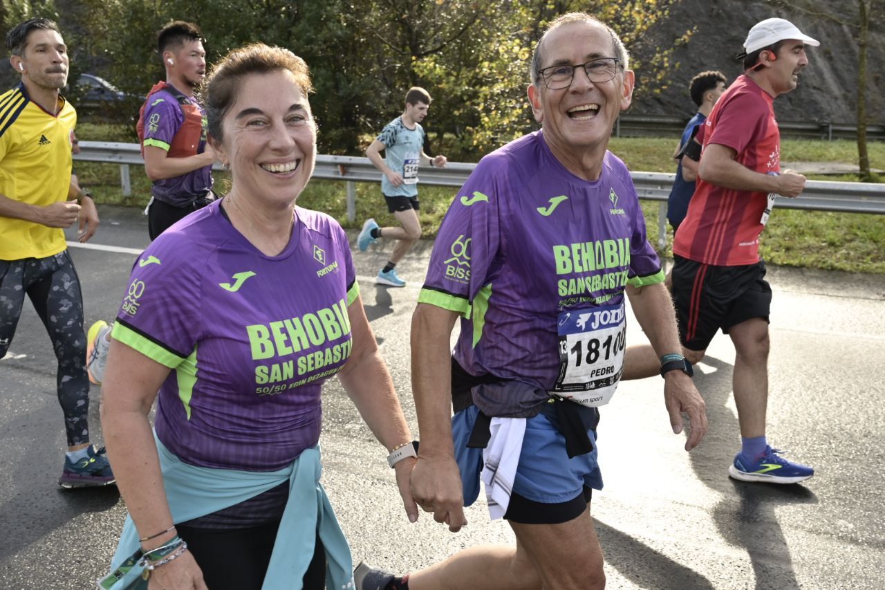 La Behobia, a su paso por Gaintxurizketa