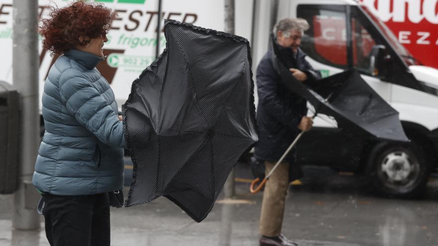 Aviso en Navarra por fuertes vientos y nieve en el Pirineo