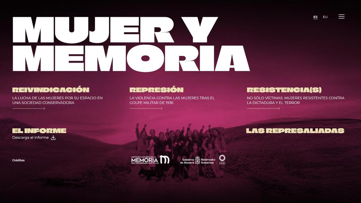 Exposición virtual &#039;Mujer y Memoria&#039;.