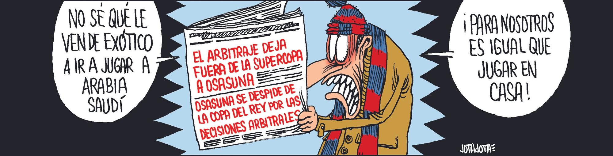 La tira de Jota Jota.
