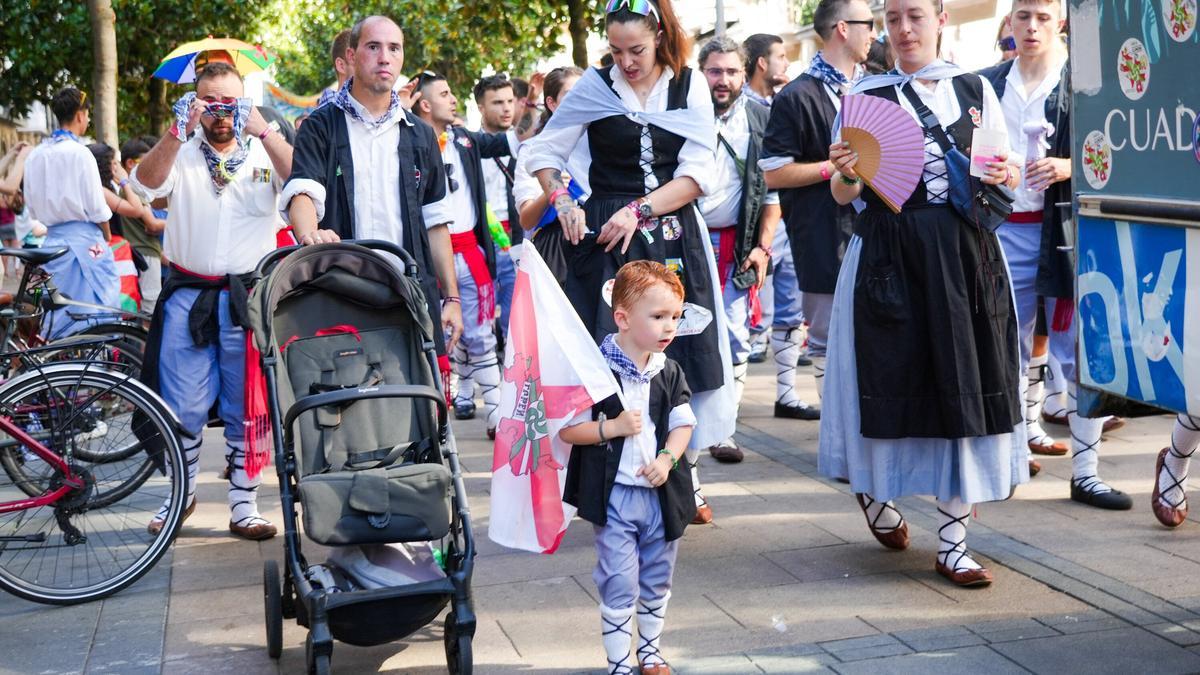 Paseíllo de ida del día txiki