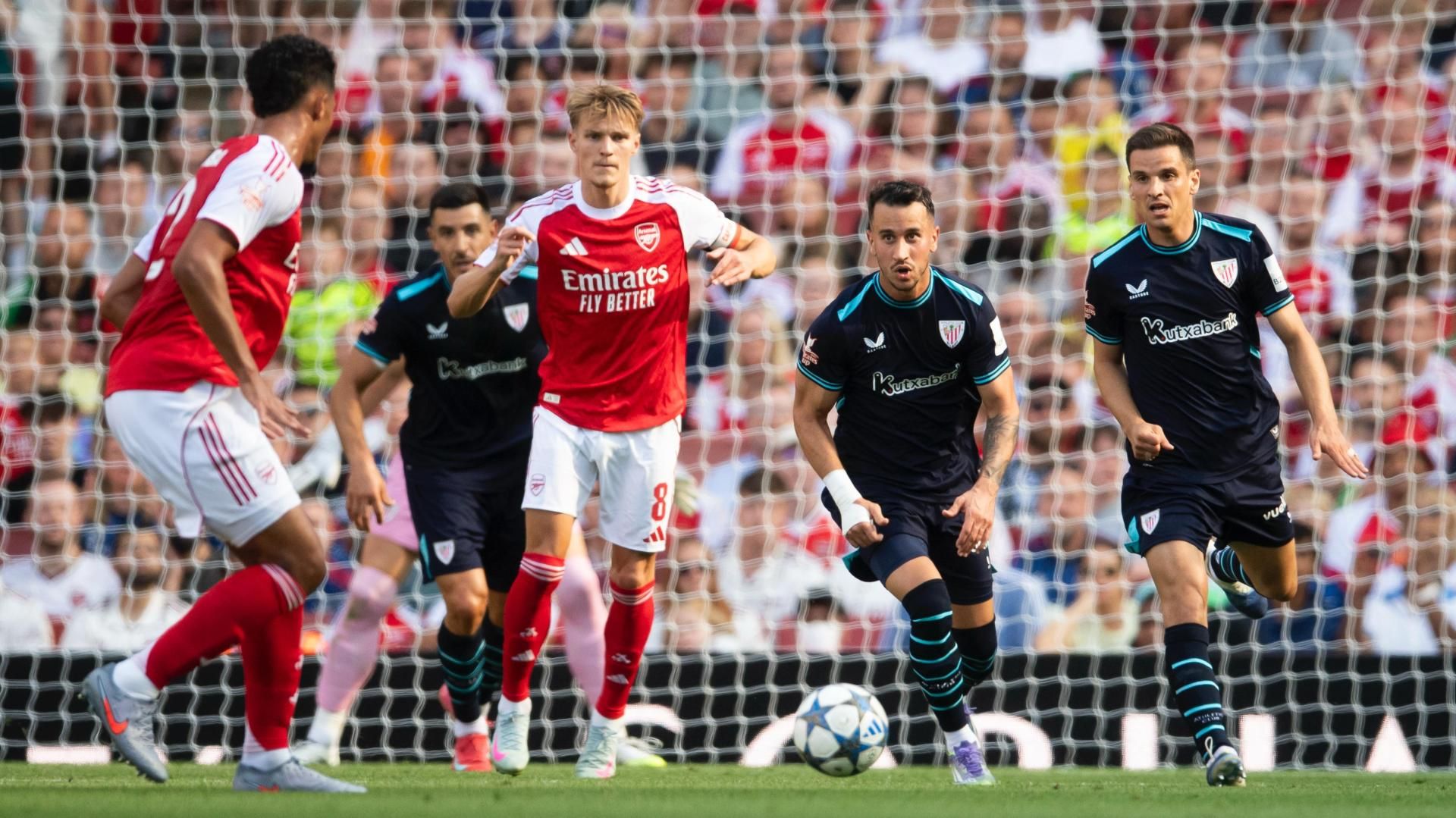 El Arsenal-Athletic, en imágenes