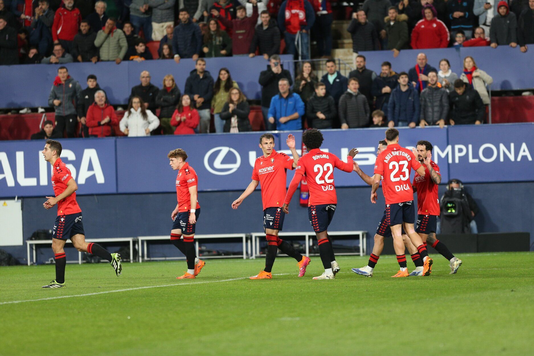 Mejores imágenes del Osasuna-Celta