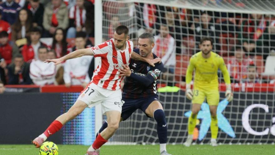 El Eibar deja escapar dos puntos en Gijón (1-1)