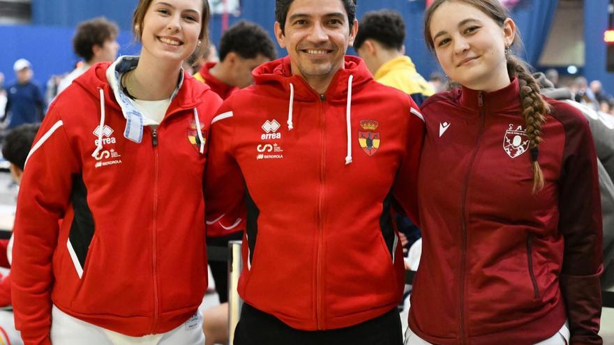 Navarra, presente en el Circuito Cadete Europeo de esgrima en Budapest