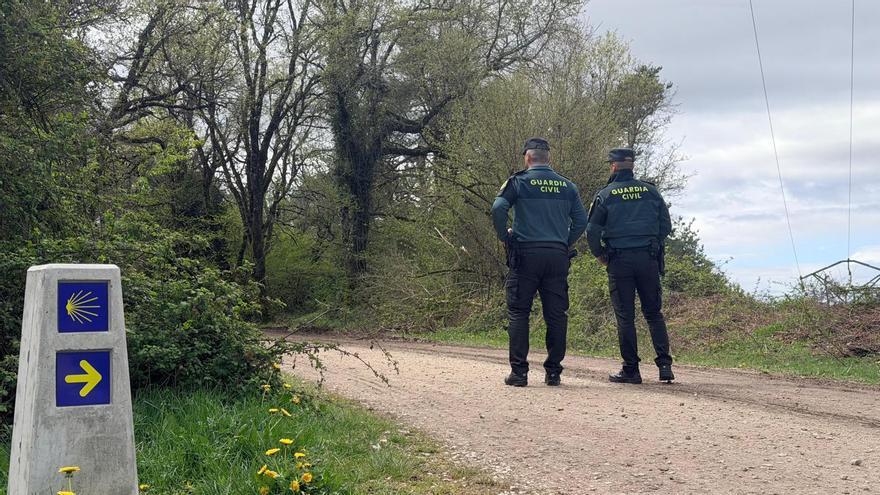 Detenida una ciudadana italiana tras agredir a dos agentes de la Guardia Civil y portar un arma blanca en el Camino de Santiago