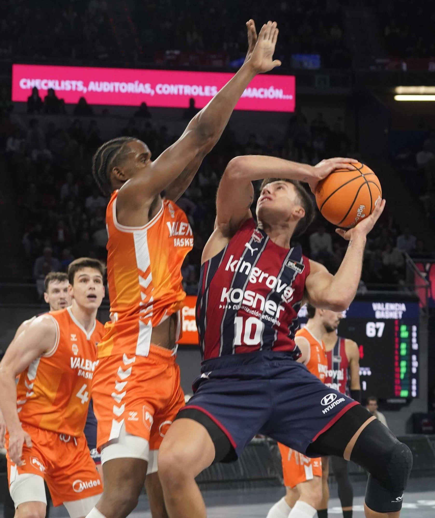 En imágenes: Derrota del Baskonia ante el Valencia Basket