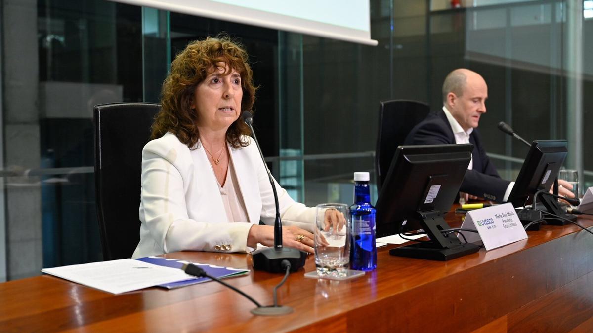 Presentación de los planes de negocio de Uvesco en Donostia.
