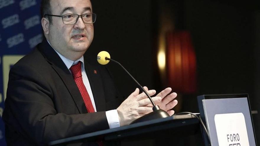 El primer secretario del PSC-PSOE, Miquel Iceta.