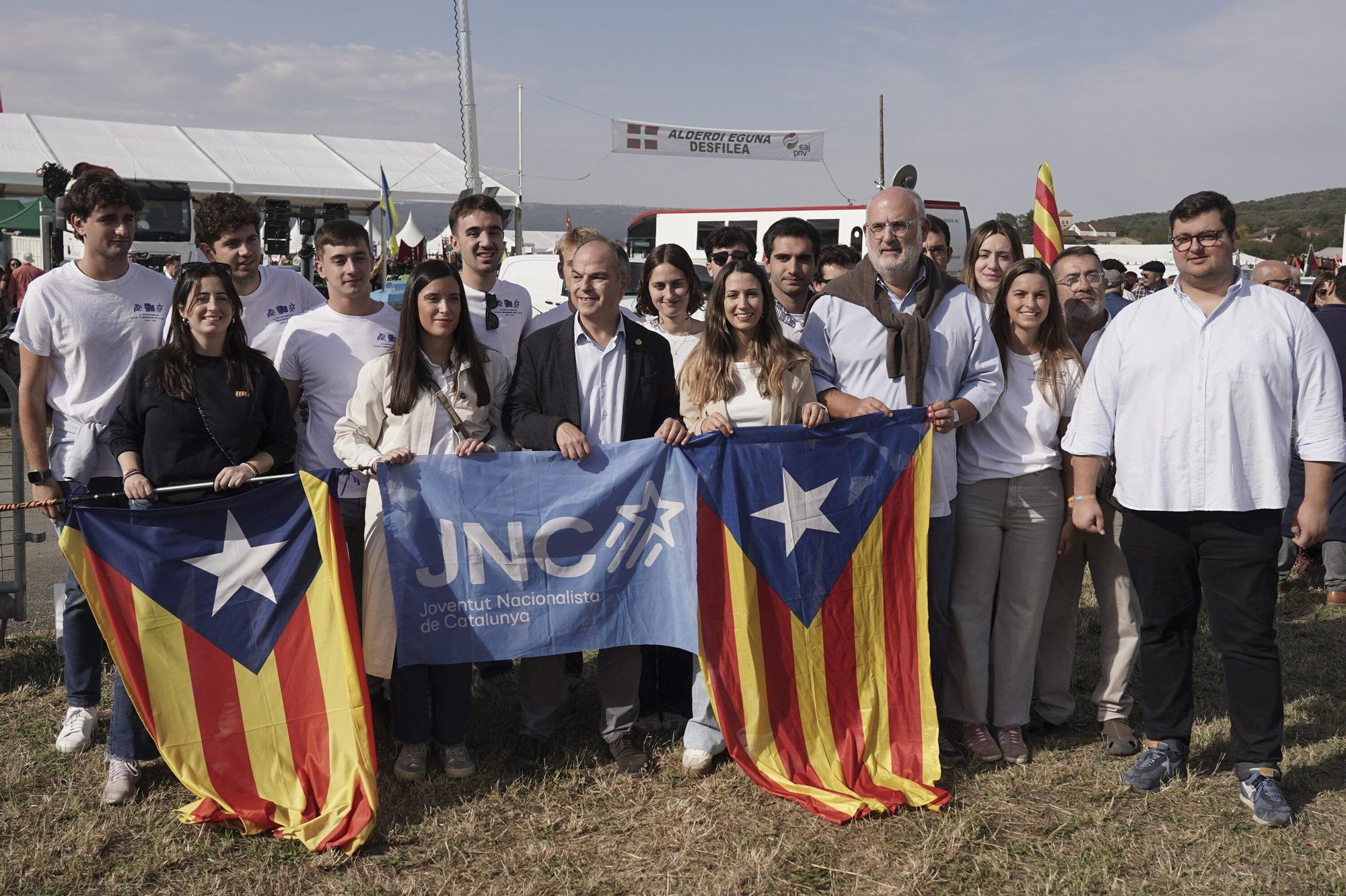 En imágenes: El Alderdi Eguna reúne a miles de jeltzales en un ambiente festivo