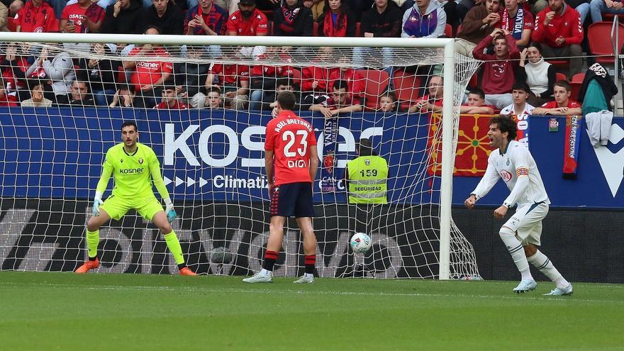 Osasuna la lía y se jugará la salvación en Getafe (1-2)