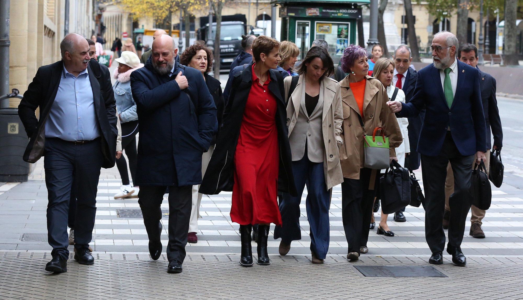 Fotos del debate del estado de la Comunidad foral de 2025