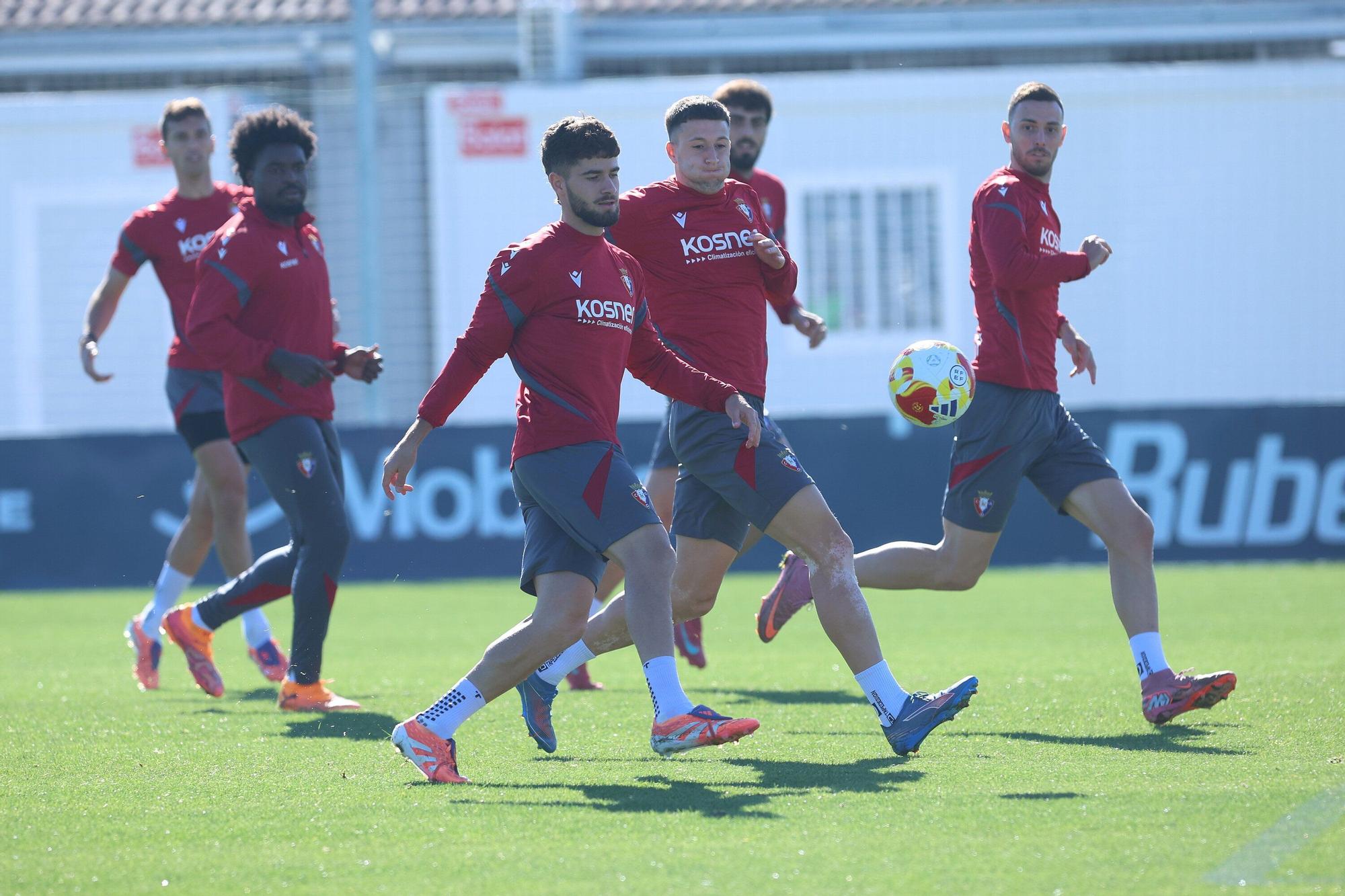 Fotos del entrenamiento de Ossuna (martes 28 de octubre de 2025)