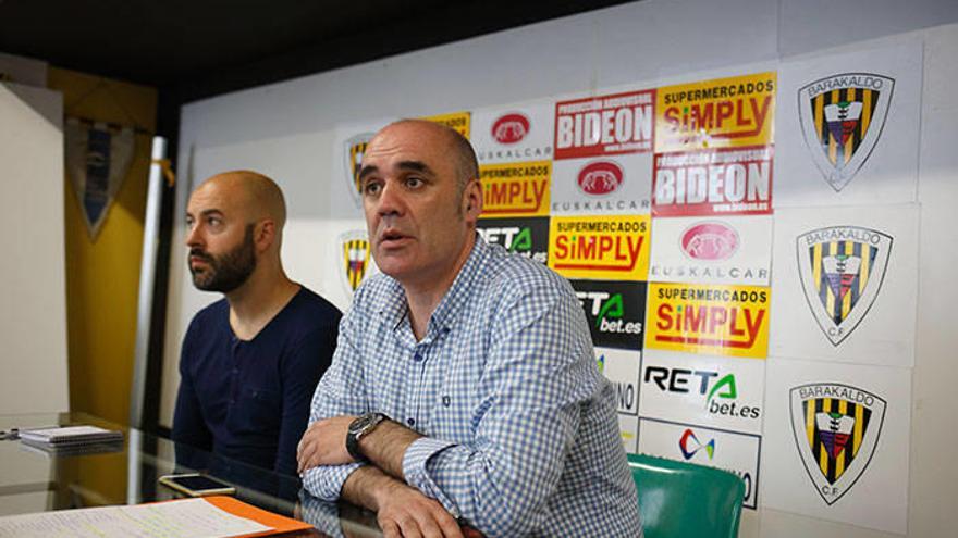 El presidente del Barakaldo interpone una denuncia por amenazas en las redes sociales