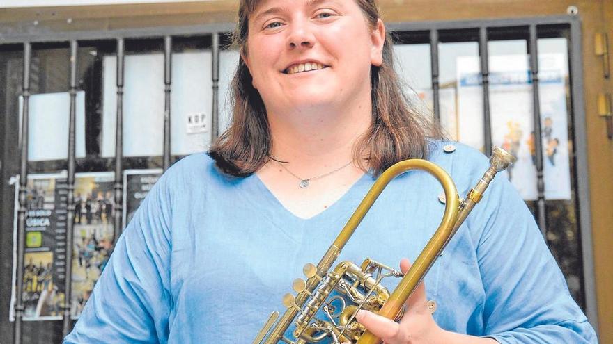 Ana Osés, una trompetista navarra en la élite musical alemana