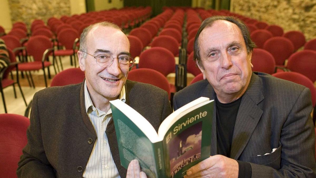 Junto a Antonio Altarriba, Premio Nacional del Cómic