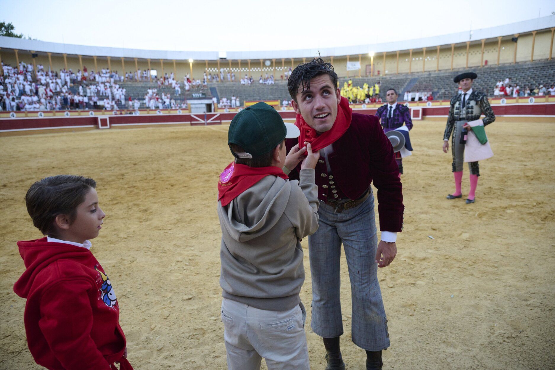 Fotos de la corrida de rejones de este domingo en fiestas de Tudela