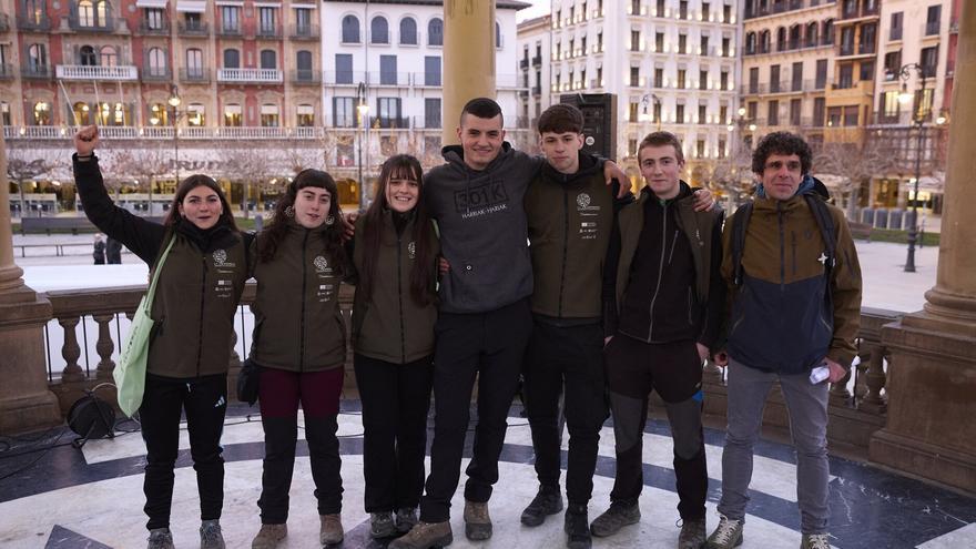 Aitor Etulain, alumno de agropecuaria: "Si esto no cambia; sin agricultura ni ganadería, tu nevera estará vacía"