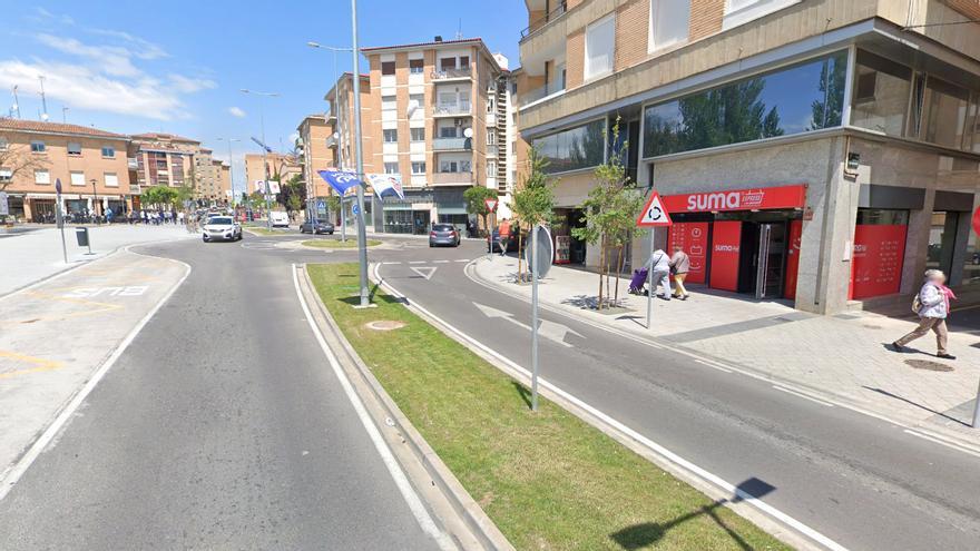 Detenido en Tudela un camionero que conducía ebrio y rompió el retrovisor de un autobús