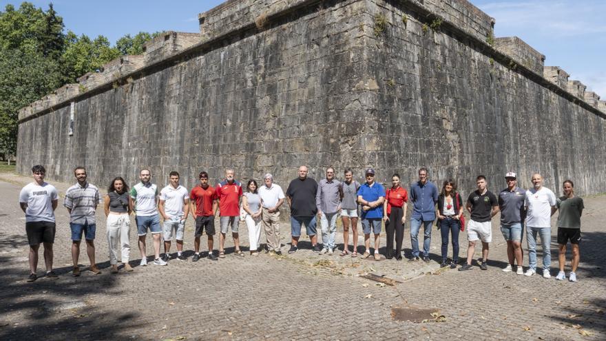 Los fosos de la Media Luna se llenarán de deporte para niños durante los Sanfermines