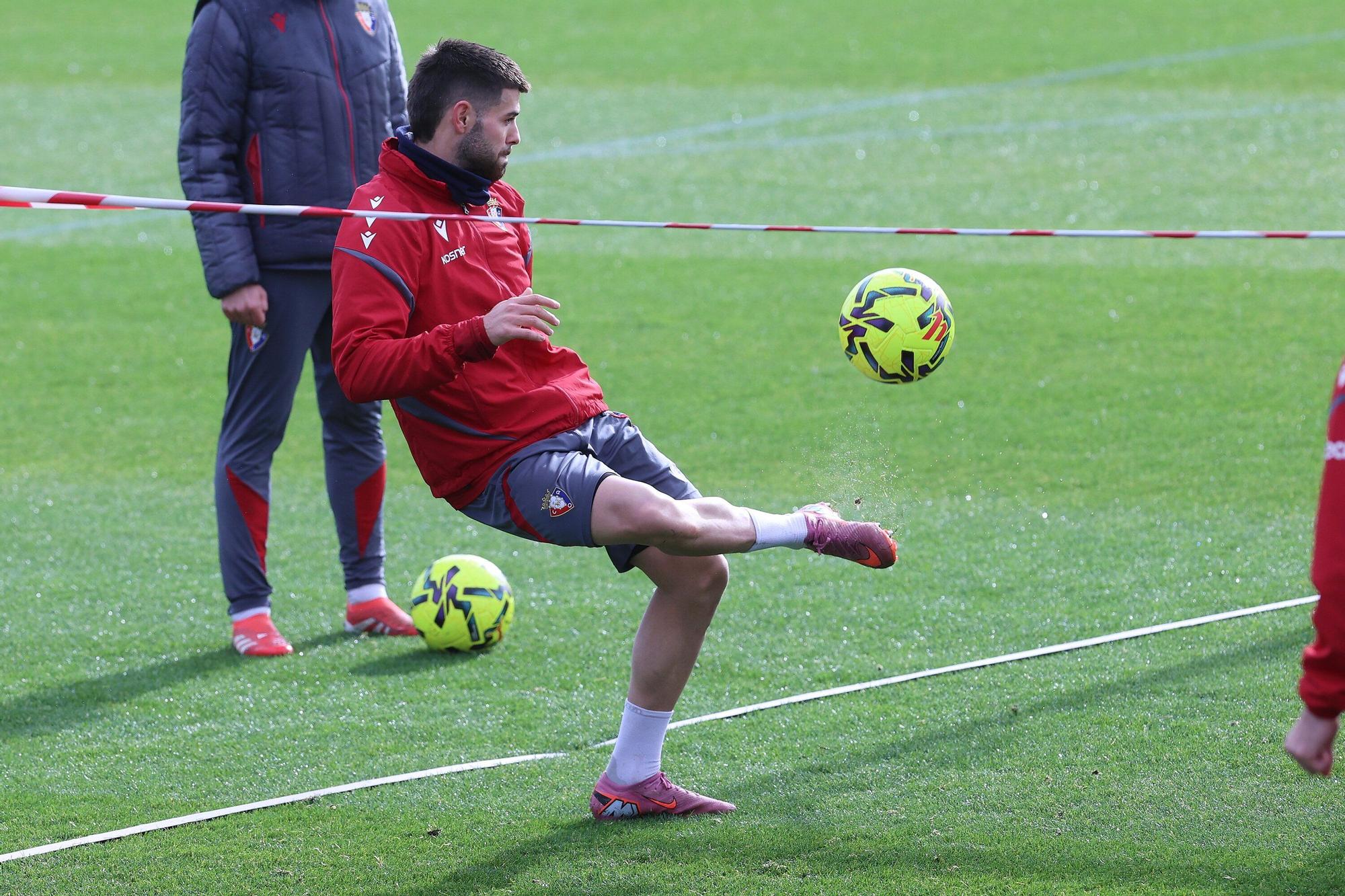 Fotos del entrenamiento de Osasuna (20 de noviembre de 2025)
