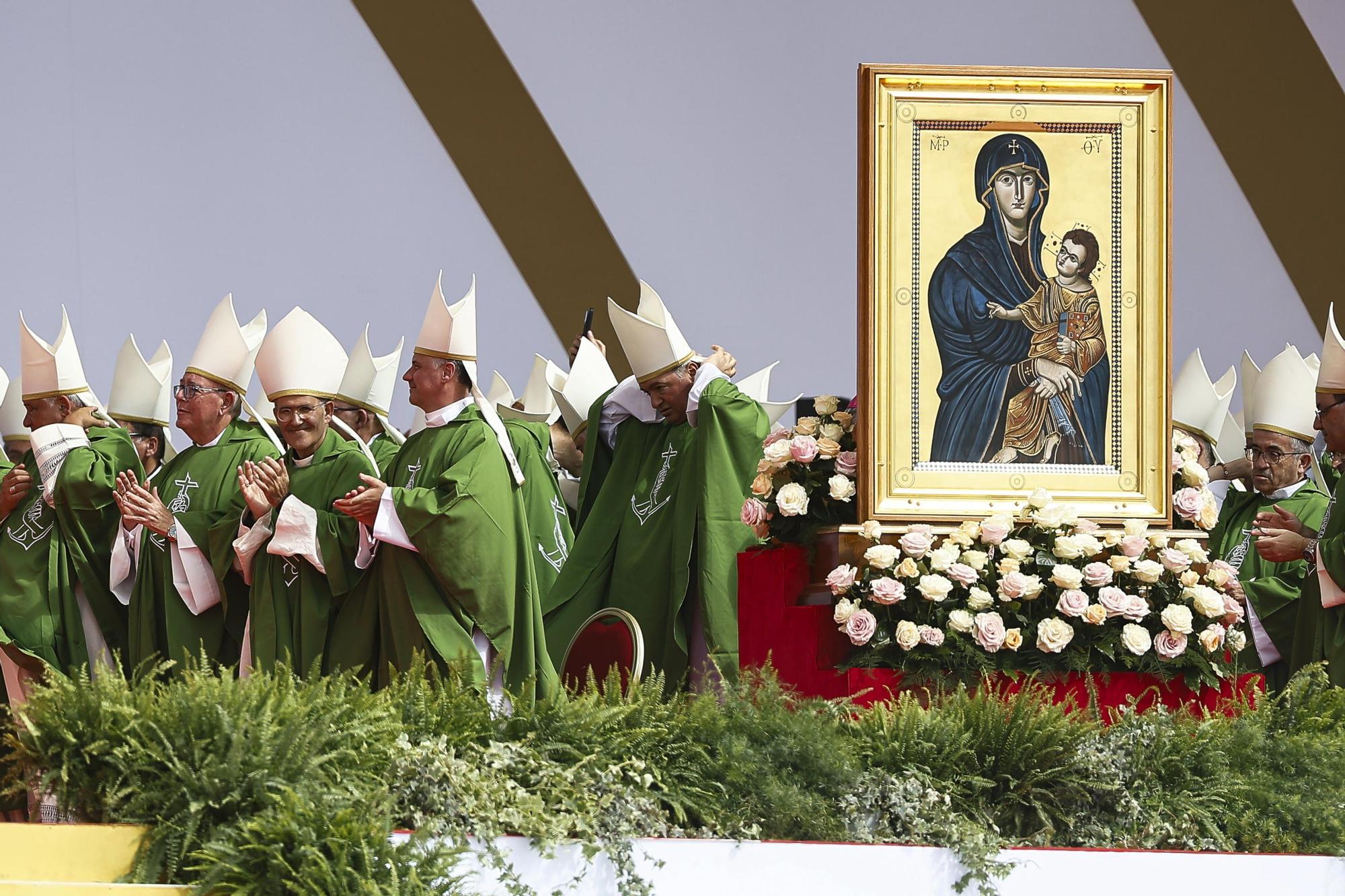 El papa León XIV despide el Jubileo de la Juventud