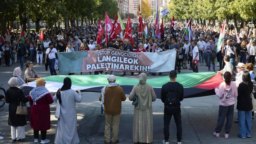 Huelga y paros en solidaridad con Palestina durante este miércoles en Navarra