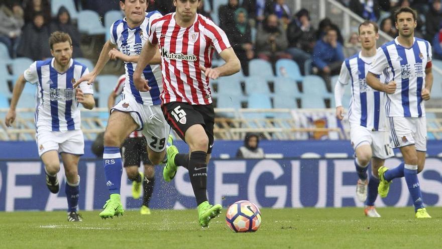El único jugador del Athletic disponible que sabe lo que es ganar a la Real en Anoeta