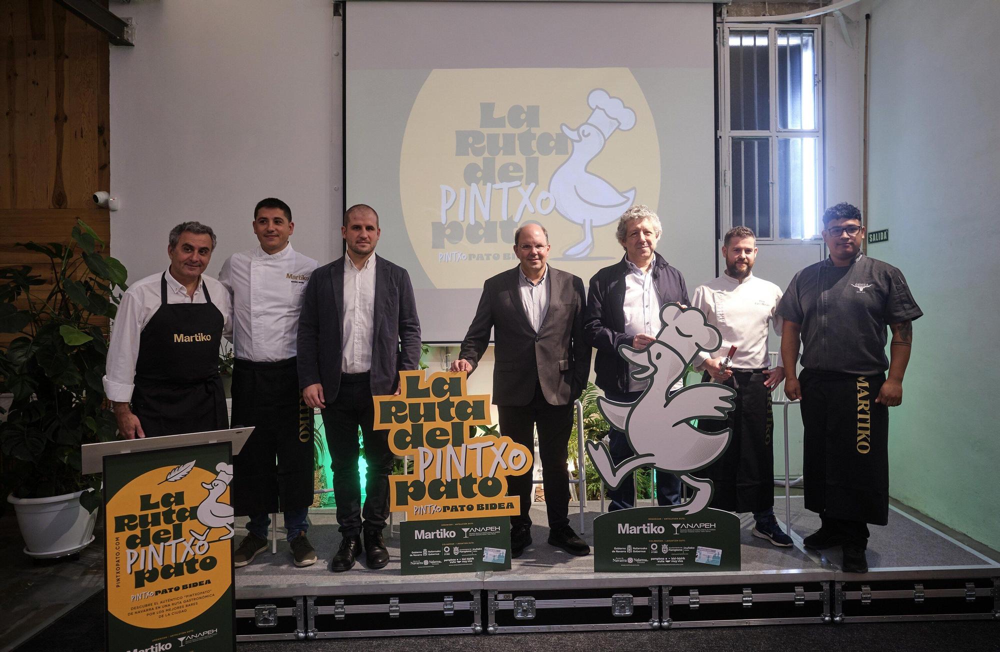 La ruta del pintxo pato: presentación y degustación de pinchos en la Fábrica de Gomas