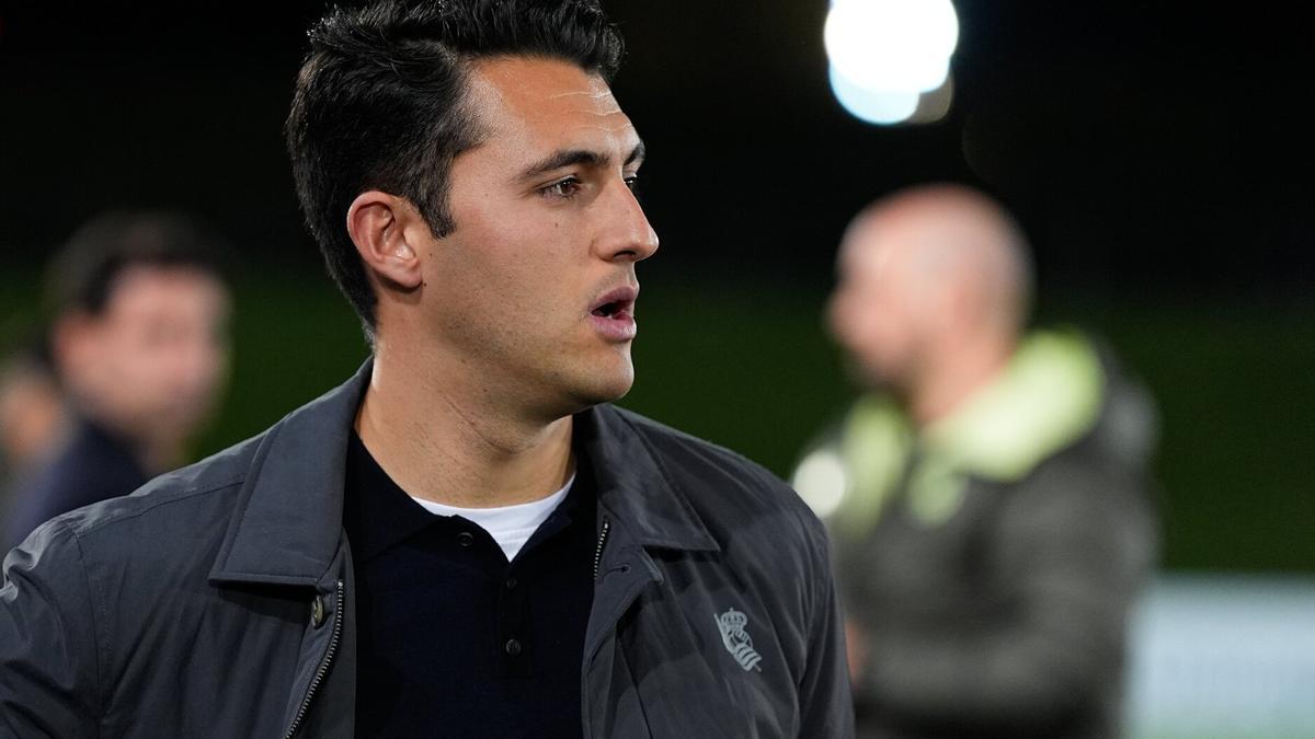 Arturo Ruiz, en el partido ante el Real Madrid.