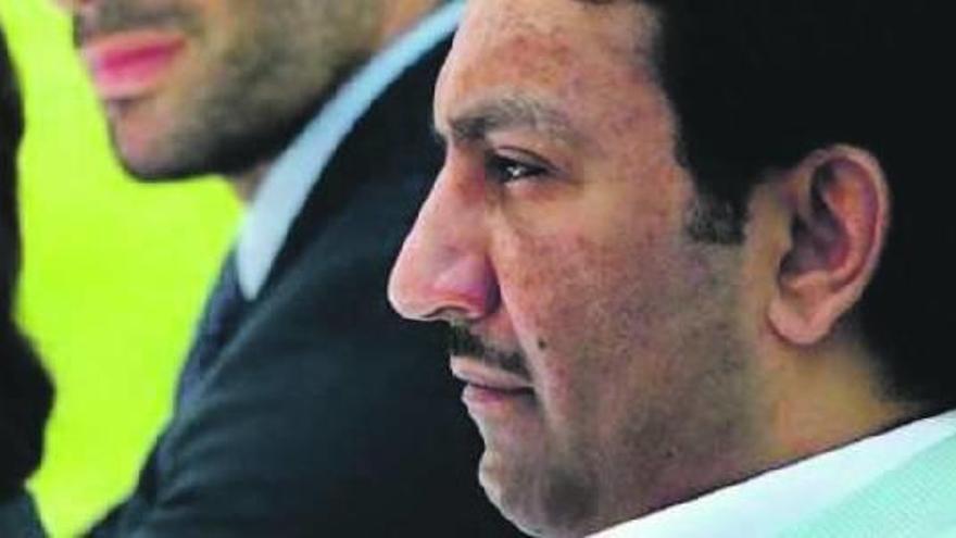 El jeque Abdullah ben Nasser Al Thani, durante su presentación en junio como nuevo propietario del Málaga.