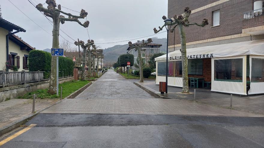 Etxebarria avanza en la segunda fase de la peatonalización de Erbera