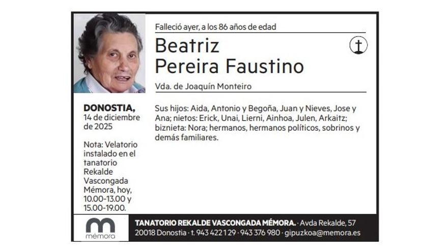 Beatriz Pereira Faustino