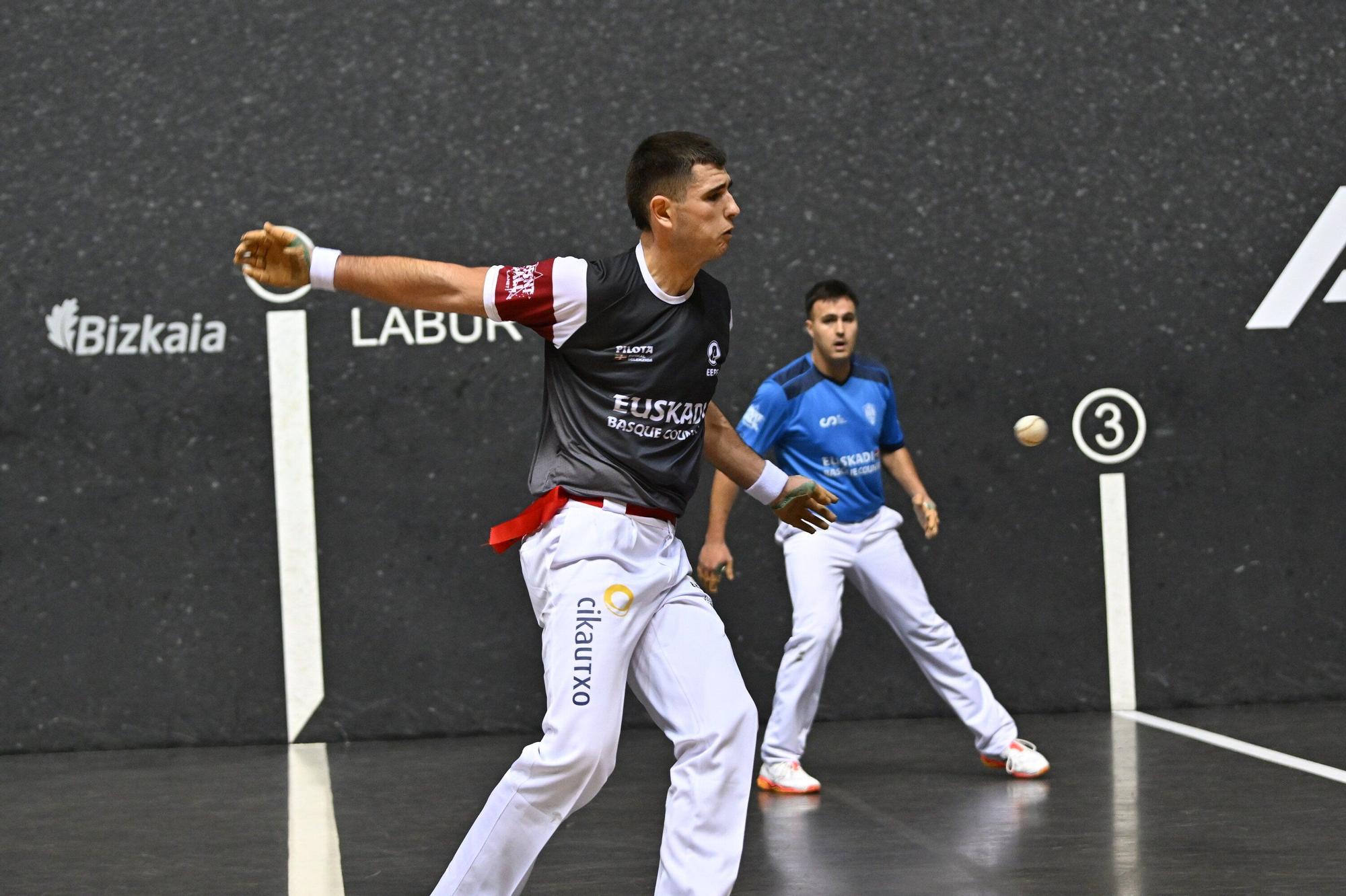 En imágenes: Lizeaga supera a Arribillaga en la final de la Liga de Naciones de mano individual