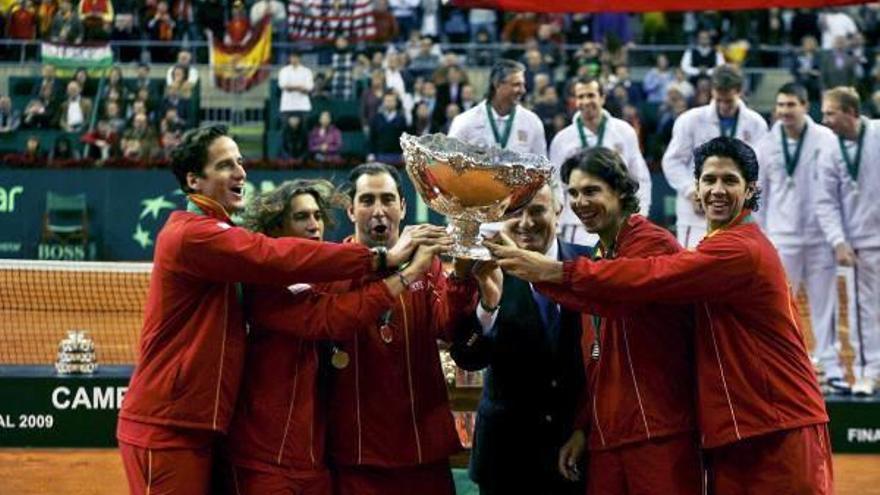 La cuarta Copa Davis, broche de oro del tenis español