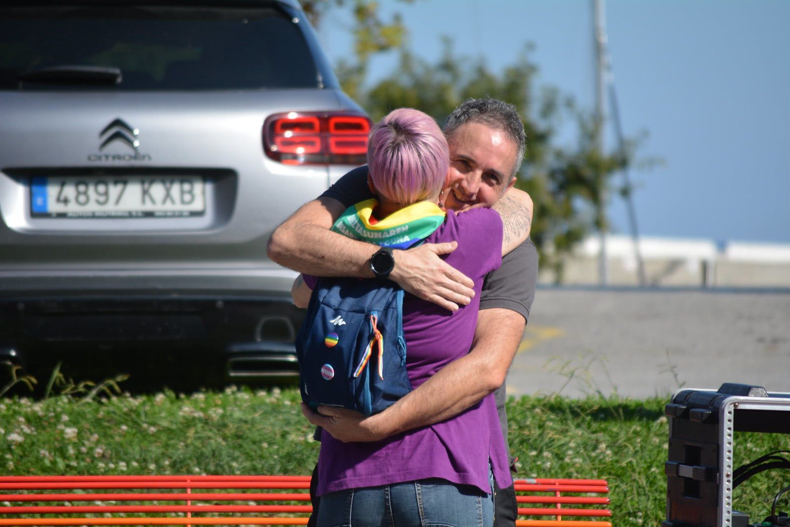 En imágenes: Ondarroa celebra el Día del Abrazo a la Diversidad