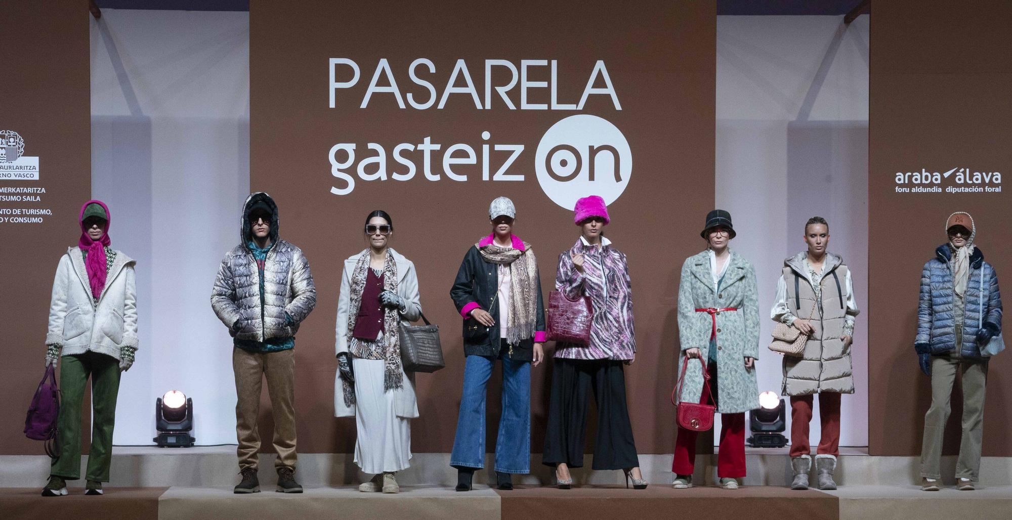En imágenes: La XLVII pasarela de Gasteiz On arranca con las tendencias de otoño