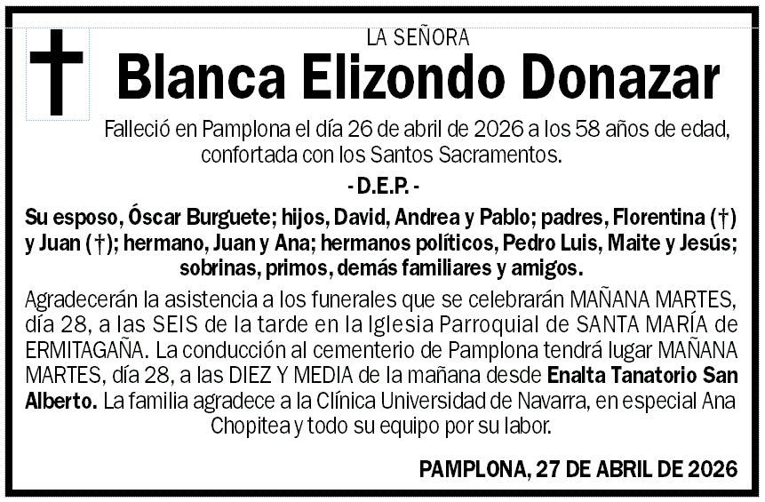 Blanca Elizondo Donazar