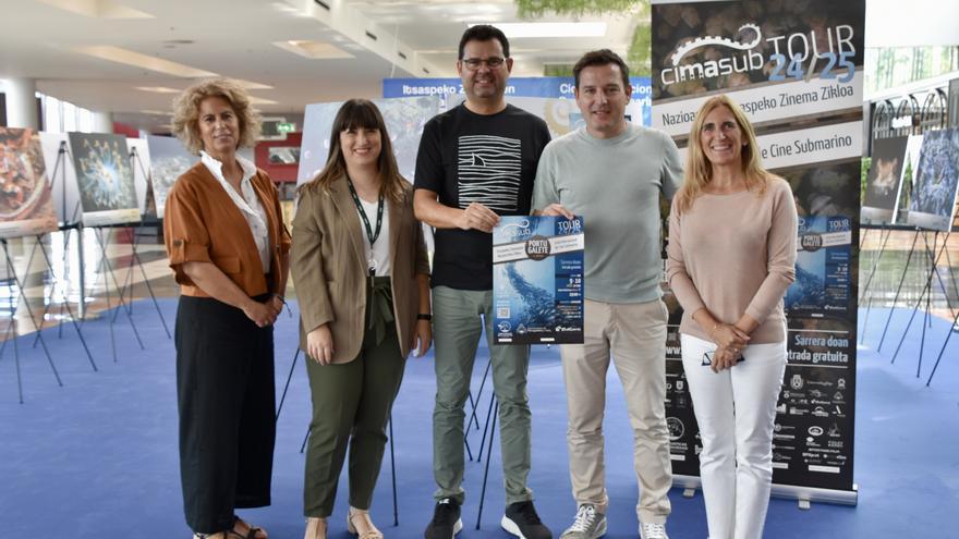 Cimasub vuelve a  mostrar en Portugalete la belleza del fondo marino