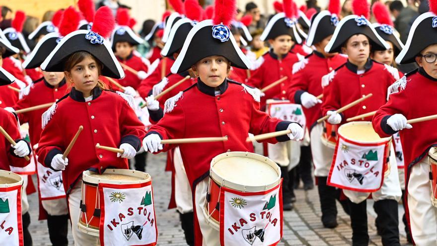 Día de San Sebastián entre dos borrascas: Donostia y Azpeitia miran al cielo