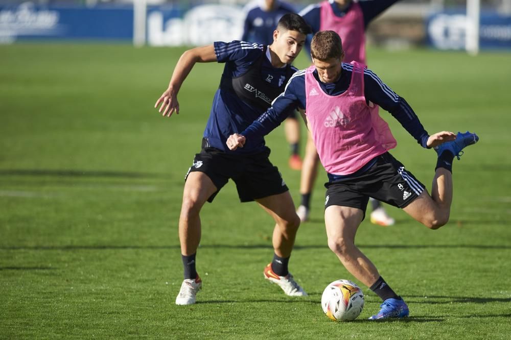 Entrenamiento de Osasuna en Tajonar