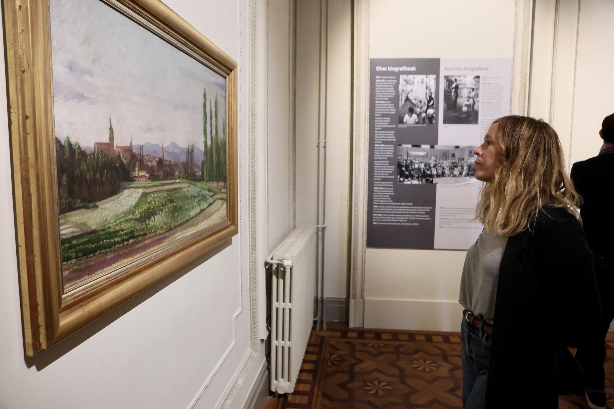 En imágenes: Presentación de la exposición “Isaak Díez (1891-1962). Vida y obra de un artista” en el Museo de Bellas Artes