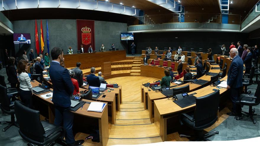 Fotos del pleno del Parlamento de Navarra (30/11/2023)