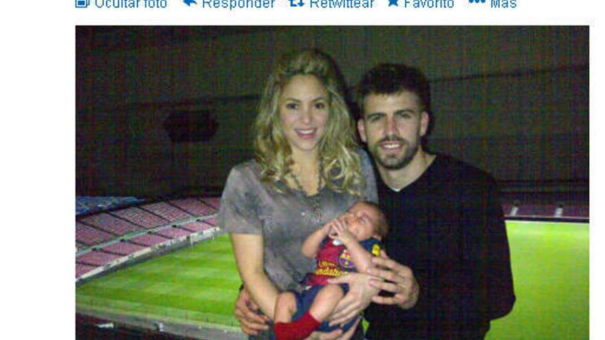 Milan, el hijo de Shakira y Piqué, presenció la victoria del Barça en el Camp Nou