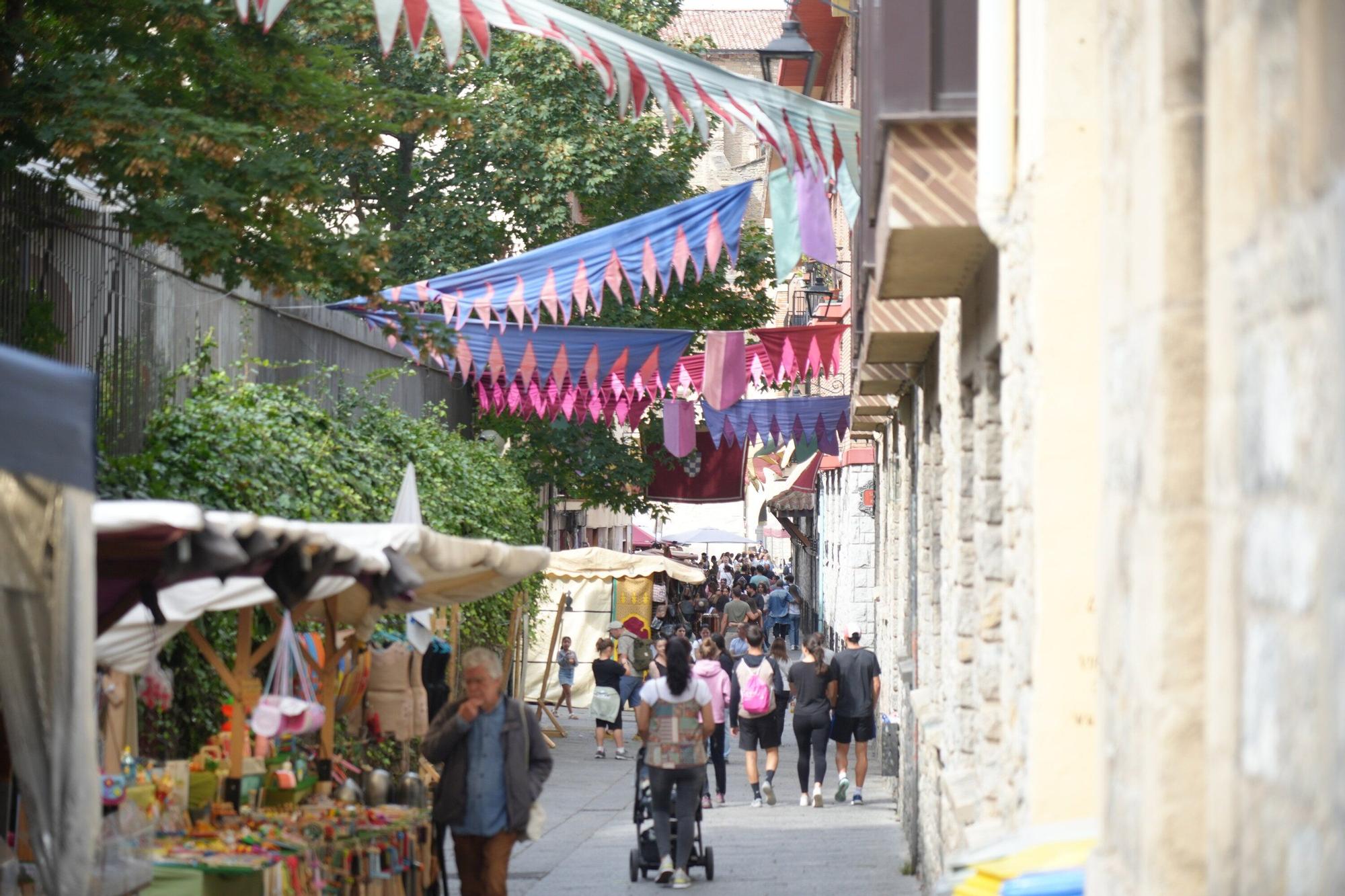 En imágenes: Domingo, último día del mercado medieval de Vitoria-Gasteiz