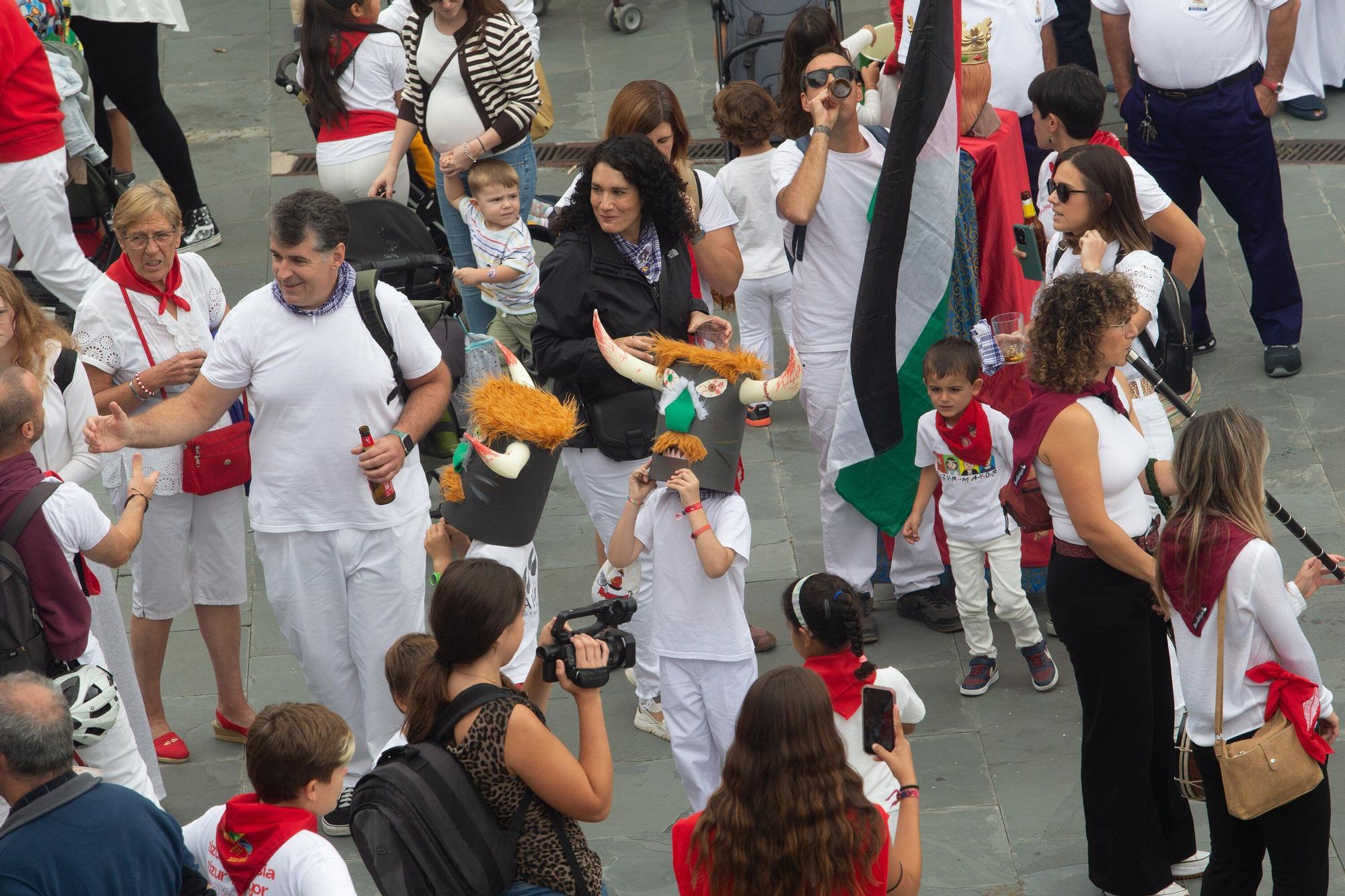 Fotos del cohete de fiestas de Zizur 2025