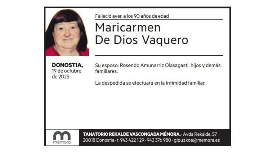 Maricarmen De Dios Vaquero