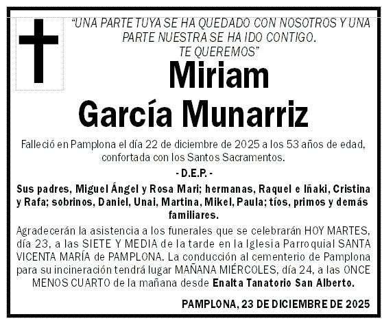 Miriam García Munarriz
