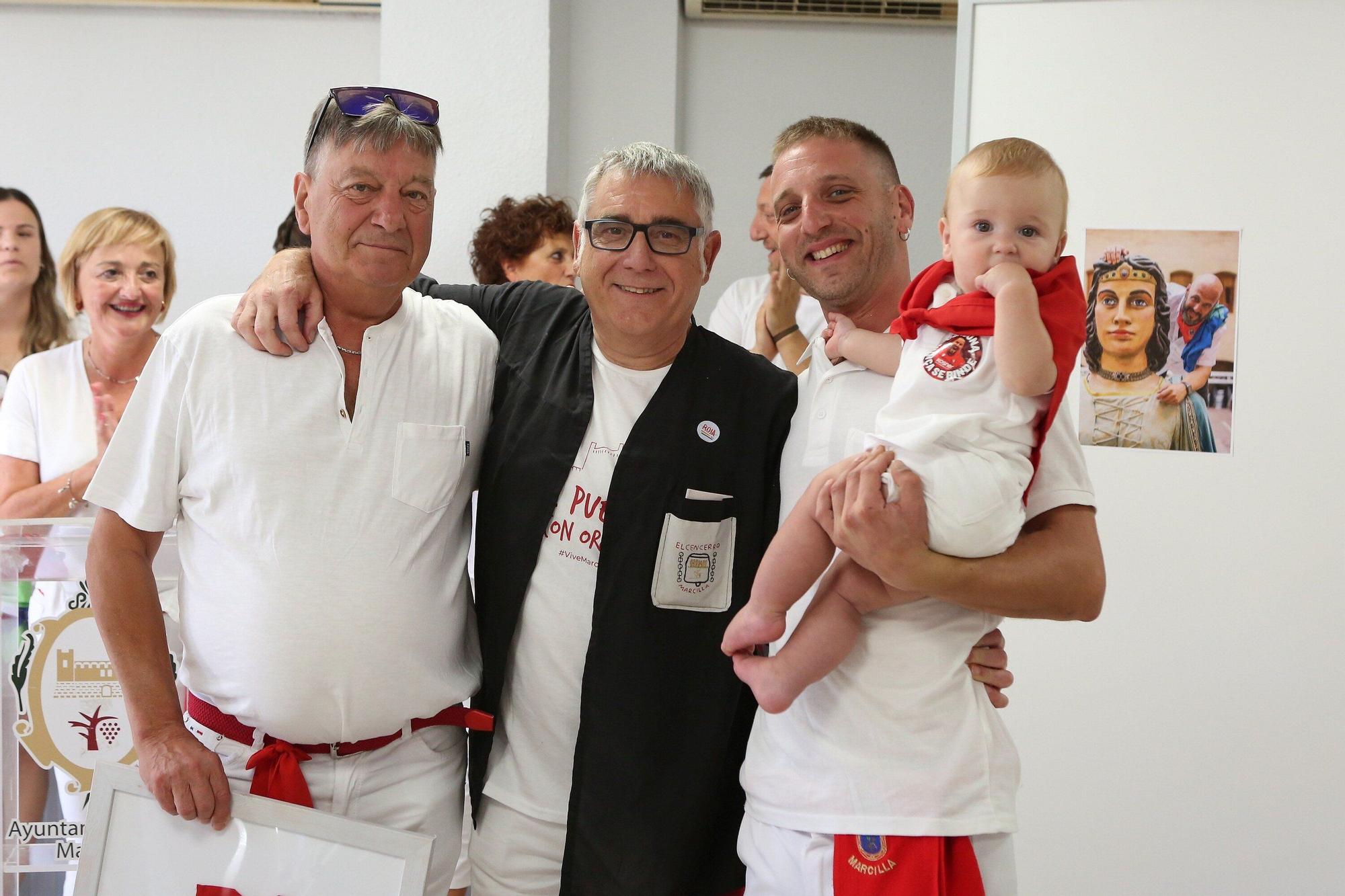 Fotos del cohete de Marcilla